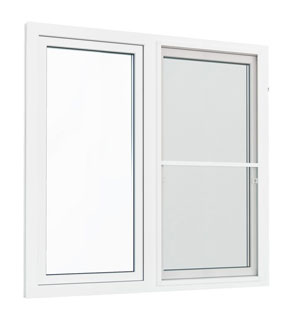 Окно ПВХ 1450 x 1415 двухкамерное - EXPROF Practica
 Реутов