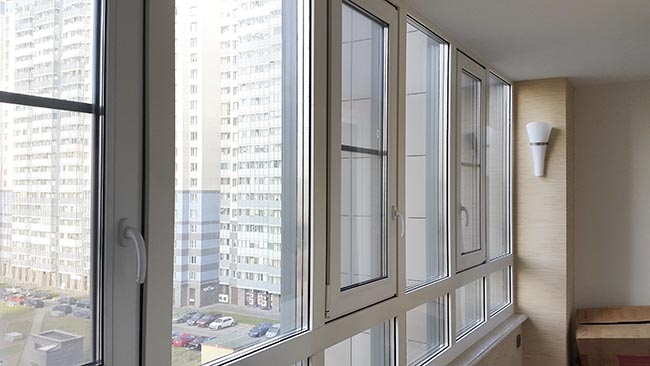 Металлопластиковое остекление балконов Реутов