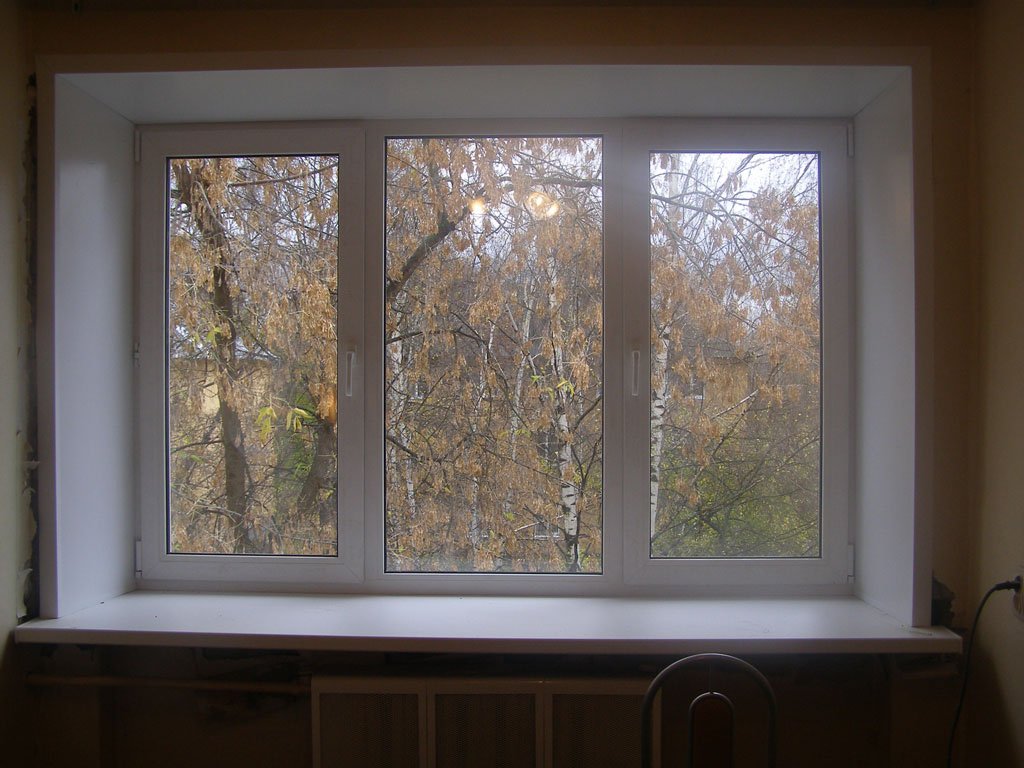 Готовые пластиковые окна для дачи и дома Реутов